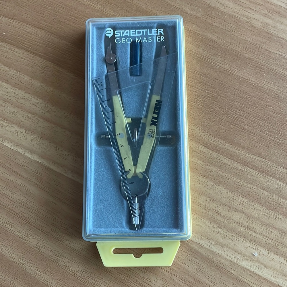 Vintage Staedtler draftsman set.  Geomaster.